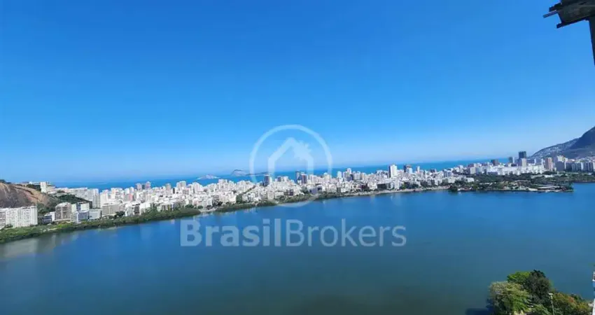Apartamento em andar alto na lagoa com vista espetacular para a lagoa e praia !!!