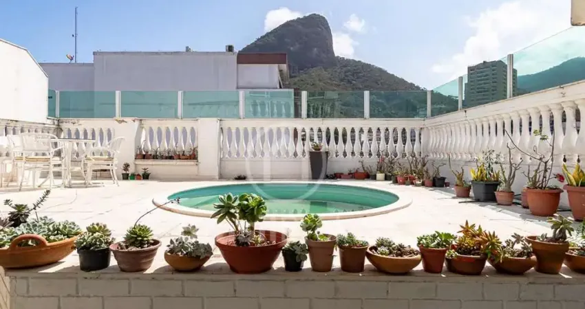 Cobertura com preço inacreditável e linda vista do bairro do leblon