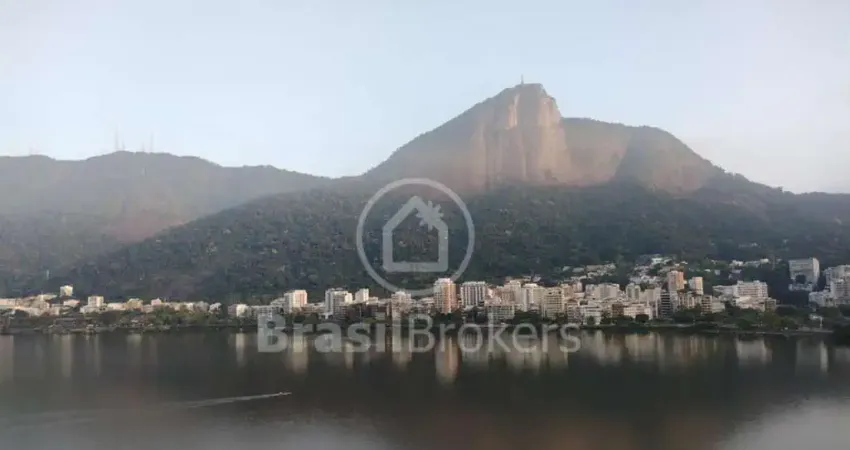Apartamento original 4 quartos - vistão lagoa e cristo redentor