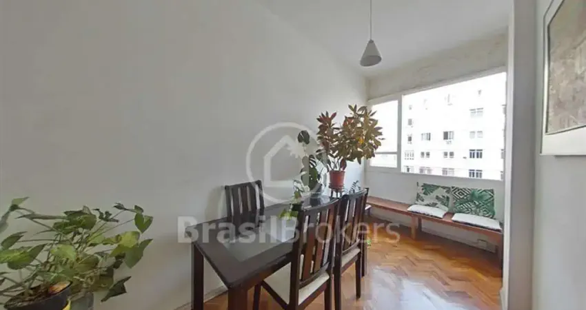Apartamento à venda com 95,00m² e 3 quartos em laranjeiras, rio de janeiro - rj