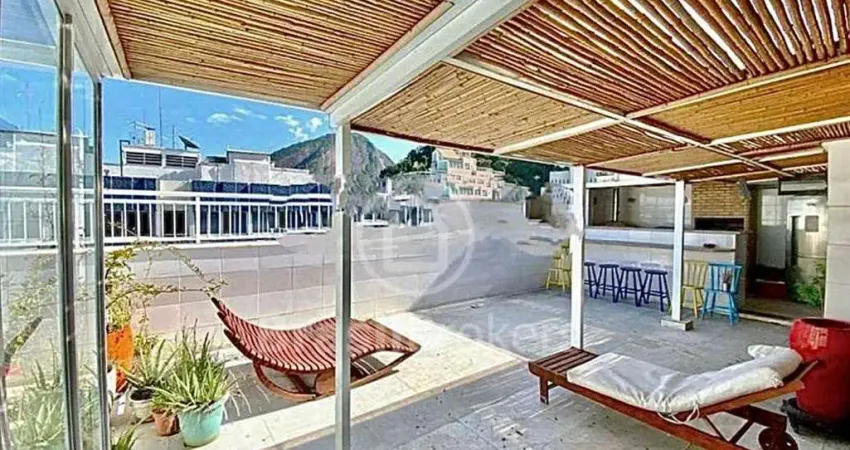 Cobertura duplex à venda com 281,00m² e 5 quartos em copacabana, rio de janeiro - rj