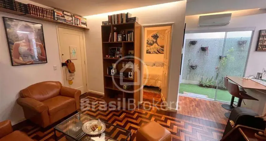 Apartamento com 1 quarto à venda na Avenida Bartolomeu Mitre, Leblon, Rio de Janeiro
