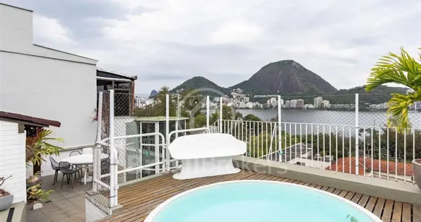 Cobertura com 4 quartos à venda na Avenida Lineu de Paula Machado, Lagoa, Rio de Janeiro