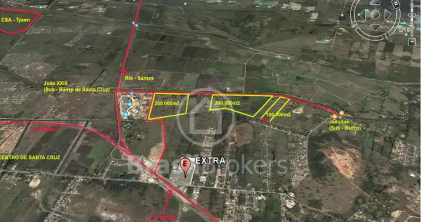 Terreno à venda na Estrada do Guandu, Santa Cruz, Rio de Janeiro