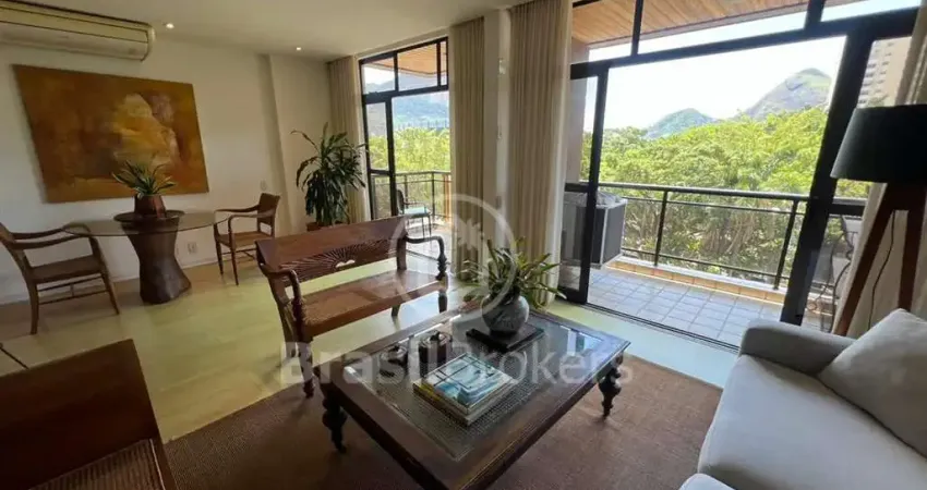 Apartamento à venda com 100,00m² e 2 quartos em leblon, rio de janeiro - rj