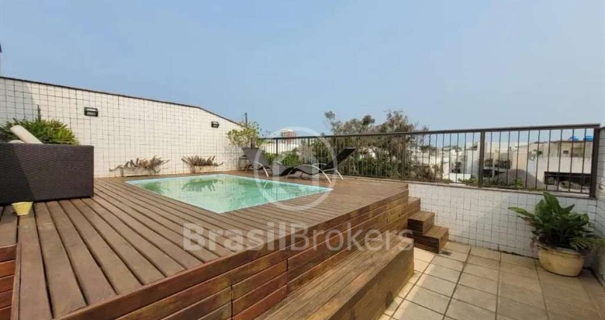 Cobertura Duplex  5 quartos no Jardim Oceânico com 378 mts