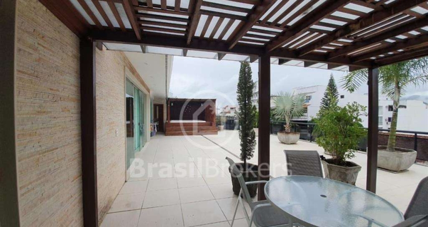 Cobertura à venda com 357,00m² e 4 quartos em Recreio dos Bandeirantes, Rio de Janeiro - rj