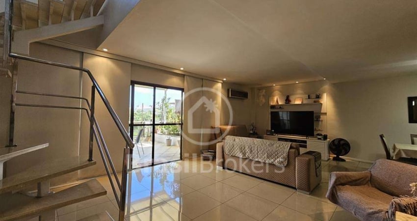 Cobertura Duplex Diferenciada com 334,00m² ,  quartos no Recreio dos Bandeirantes, Rio de Janeiro - rj