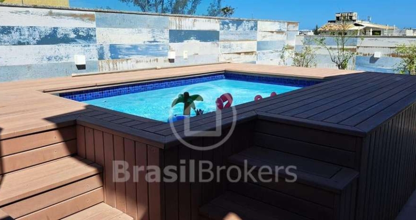 Cobertura Duplex à venda com 219,00m² e 3 quartos em Recreio dos Bandeirantes, Rio de Janeiro - rj