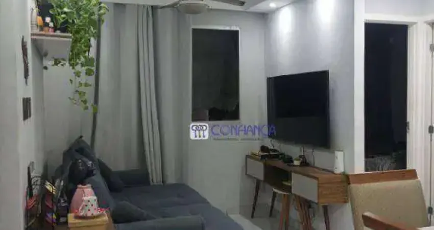 Apartamento com 2 dormitórios para alugar, 43 m² por R$ 750/mês - Rua dos Caquizeiros-Cosmos - Rio de Janeiro/RJ