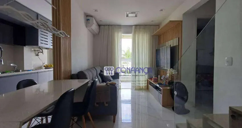 Cobertura com 3 dormitórios à venda, 125 m² por R$ 750.000,00 - Campo Grande - Rio de Janeiro/RJ