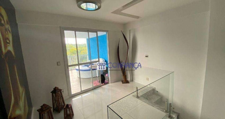 Cobertura com 4 dormitórios à venda, 162 m² por R$ 750.000,00 - Campo Grande - Rio de Janeiro/RJ