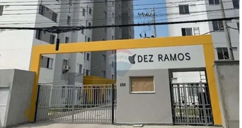APARTAMENTO EM CONDOMINIO FECHADO! DEZ RAMOS! 2 QUARTOS COM LAZER COMPLETO