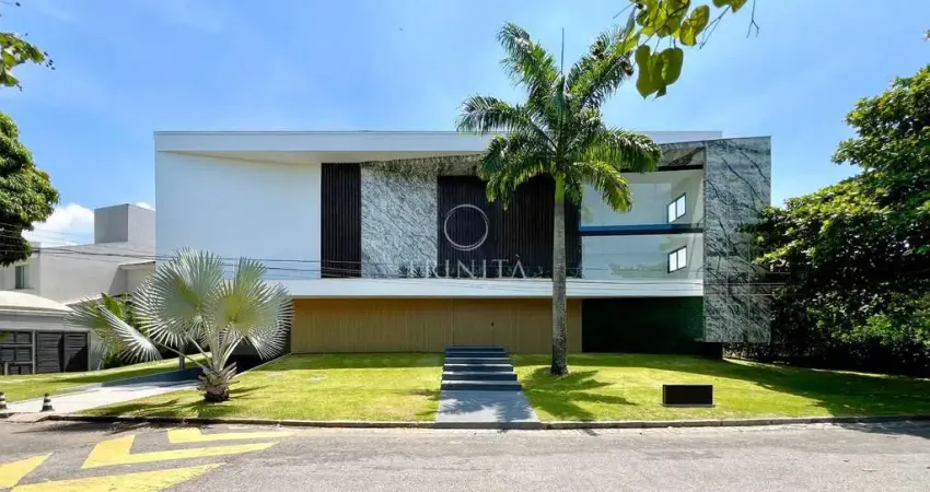 MANSÕES: CASA TRIPLEX DE PRIMEIRA LOCAÇÃO EM ESTILO CONTEMPORÂNEO, COM 5 SUÍTES, SUBSOLO E ELEVADOR.