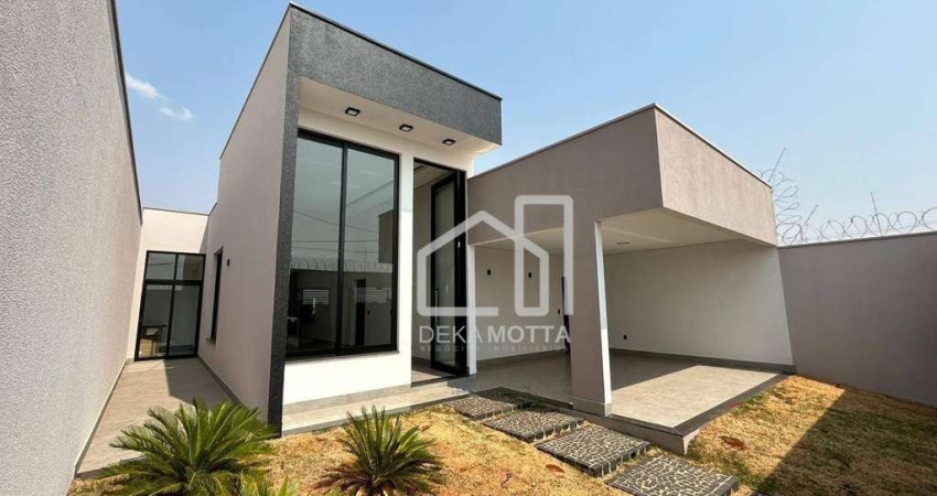 Casa com 3 dormitórios à venda, 162 m² por R$ 1.190.000 - Grand Ville - Uberlândia/MG