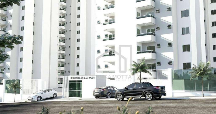 Apartamento com 2 dormitórios à venda, 52 m² por R$ 287.900,00 - Portal do Vale - Uberlândia/MG