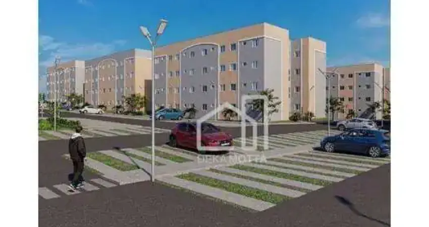 Apartamento com 2 dormitórios à venda, 40 m² por R$ 219.690,06 - Granja Marileusa - Uberlândia/MG