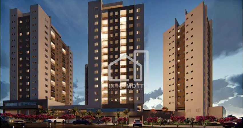 Apartamento com 2 dormitórios à venda, 60 m² por R$ 400.000,00 - Granja Marileusa - Uberlândia/MG