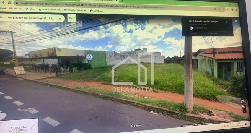 Terreno à venda, 300 m² por R$ 450.000,00 - Chácaras Tubalina - Uberlândia/MG