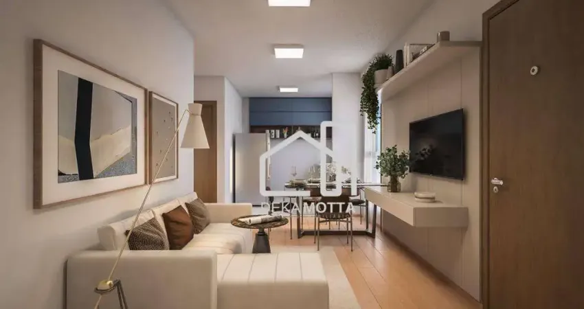 Apartamento com 2 dormitórios à venda, 41 m² por R$ 221.990,00 - Chácaras Tubalina E Quartel - Uberlândia/MG