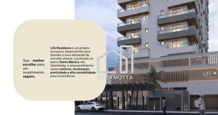 Loft com 1 dormitório à venda, 40 m² por R$ 263.976 - Santa Mônica - Uberlândia/MG