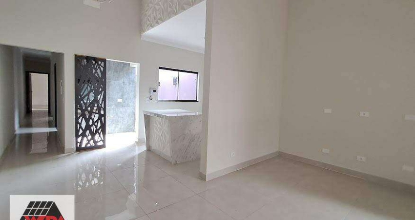 Casa à venda, 3 quartos, 1 suíte, 2 vagas, Cidade Nova - Santa Bárbara D'Oeste/SP
