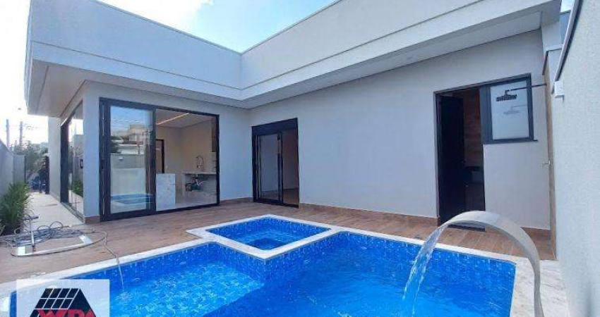 Casa em Condomínio à venda, 3 quartos, 1 suíte, 4 vagas, Residencial Imigrantes - Nova Odessa/SP