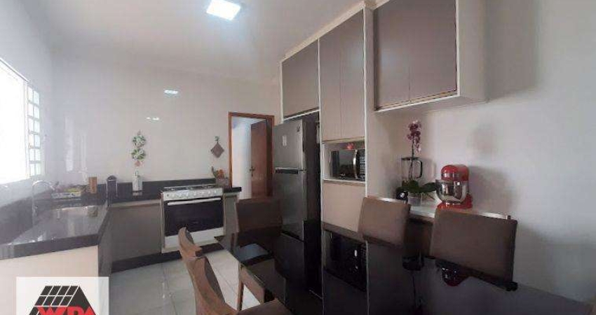 Casa à venda, 2 quartos, 1 suíte, 2 vagas, Parque Planalto - Santa Bárbara D'Oeste/SP