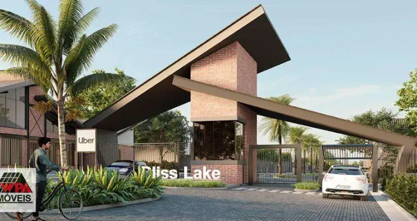 Casa no Condomínio Bliss Lake à venda, 3 quartos, 2 vagas, Chácara Letônia - Americana/SP