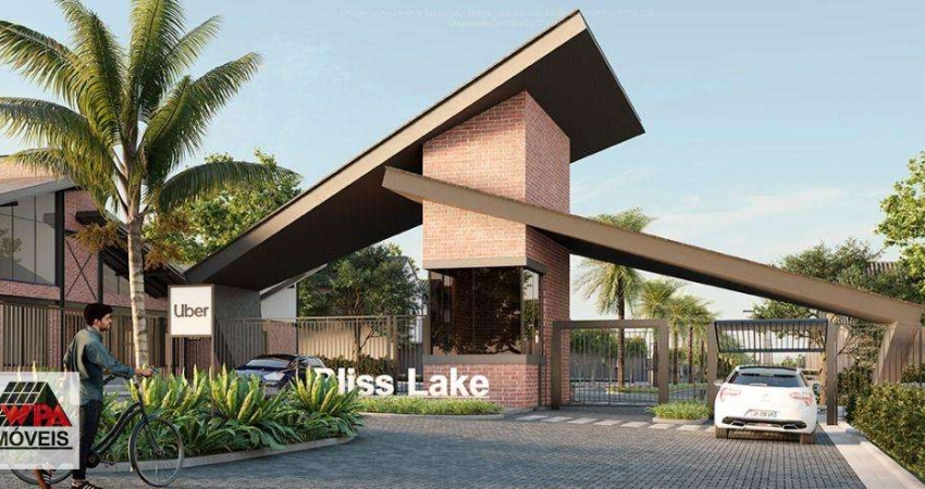 Casa no Condomínio Bliss Lake à venda, 3 quartos, 2 vagas, Chácara Letônia - Americana/SP