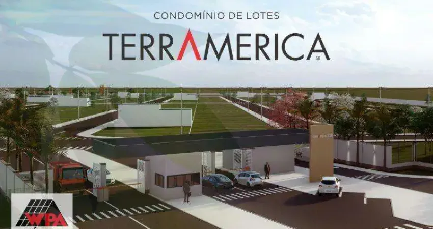 Terreno residencial à venda no condomínio terramérica santa bárbara em santa bárbara d`oeste