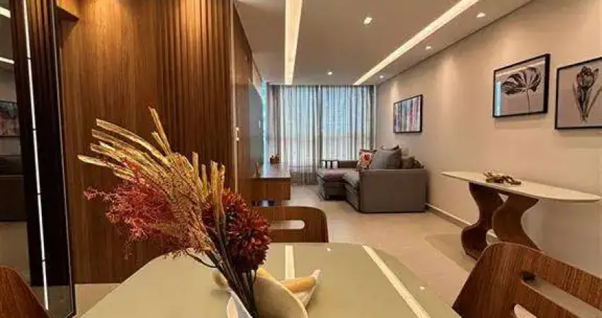 Excelente apartamento de 02 dormitórios, sendo 01 suíte com lazer completo, sacada integrada com a sala e será entregue com envidraçamento, 02 vagas de garagem. o imóvel está localizado no boqueirão,