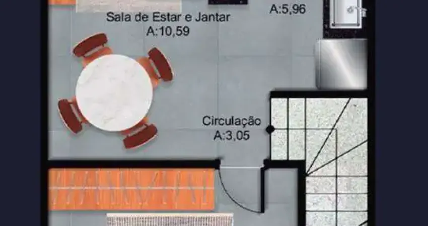 Casa com 1 quarto à venda na Rua Tupi, 476, Tupi, Praia Grande