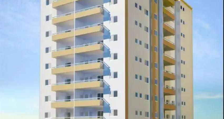 Apartamento com 51,00 m² - vila guilhermina - praia grande sp