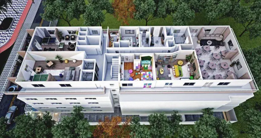 Apartamento com 2 quartos à venda na Rua Campos do Jordão, 16091, Jardim Imperador, Praia Grande