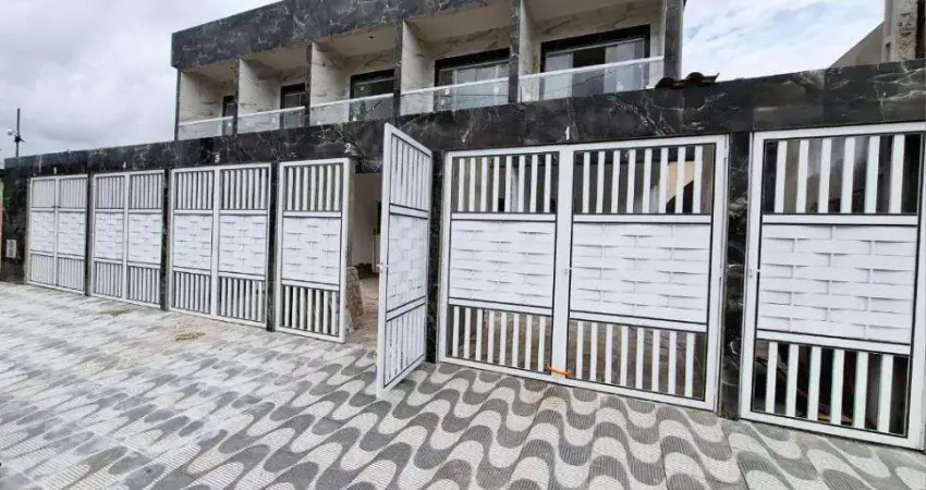 Excelente sobrado com 2 dormitótios sendo os 2 suítes, 1 lavabo, 1 área privativa, 1 vaga de garagem, no jardim samambaia!