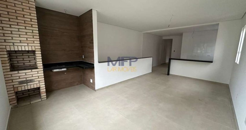 Casa Sobreposta para Venda em Santos, Vila Belmiro, 2 dormitórios, 2 suítes, 3 banheiros, 1 vaga