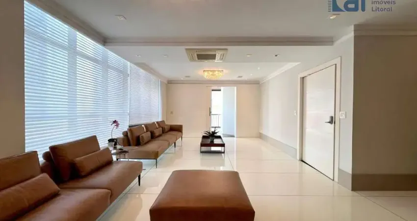 Apartamento para locação em santos, aparecida, 3 dormitórios, 3 suítes, 5 banheiros, 2 vagas