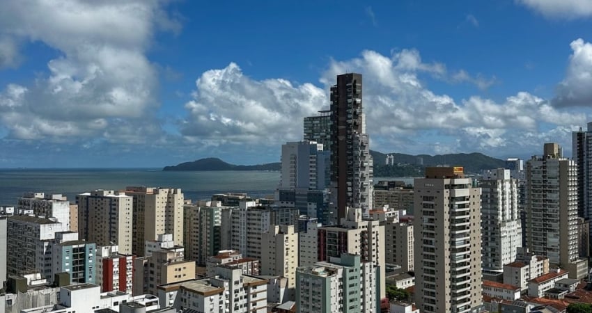 Amplo 3 Dorms com Varanda Gourmet a 1 Quarteirão da Praia – Santos