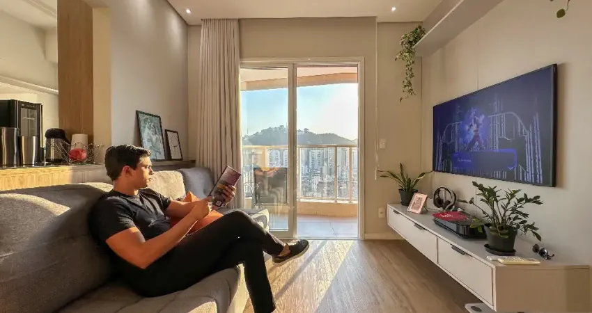 Apartamento Mobiliado 1 Dormitório São Gregório em Santos