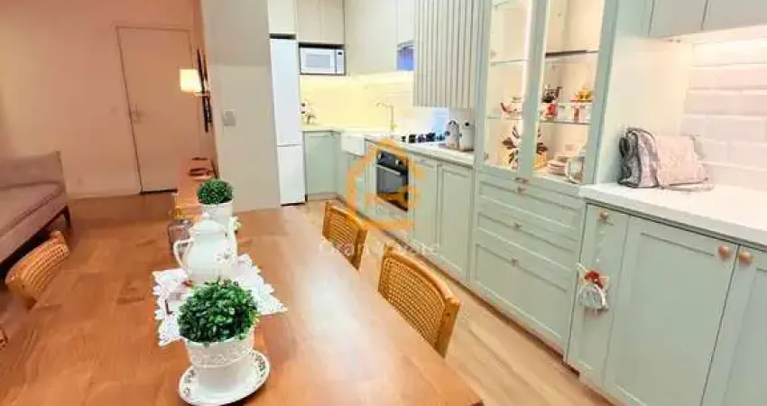 Apartamento mobiliado, 2 dormitórios (2 suítes) pérola villa branca, jacare