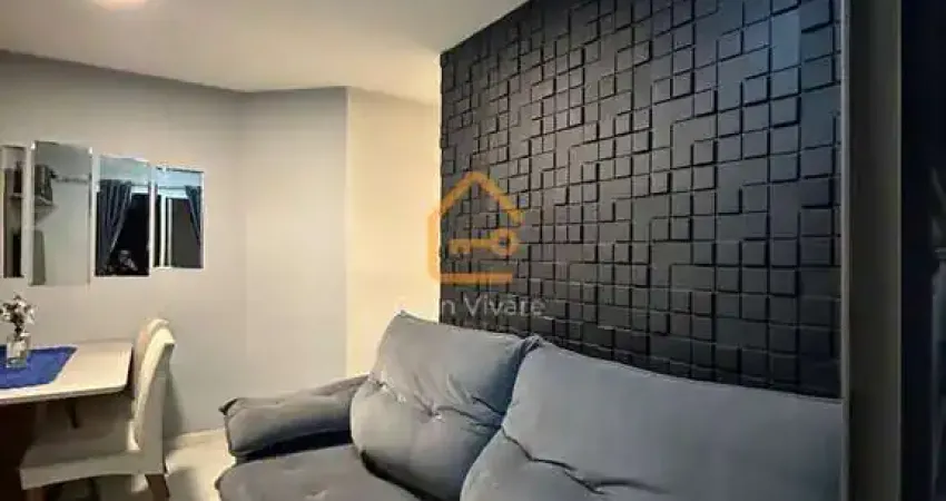 Apartamento mobiliado, 2 dormitórios , 1 vaga, residencial eviva, sjc