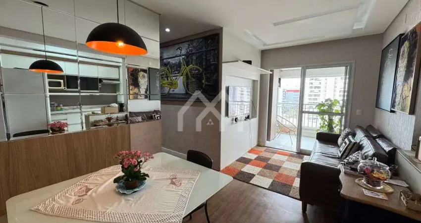 Apartamento em são bernardo do campo, 1 suíte, sala ampla, 1 vaga