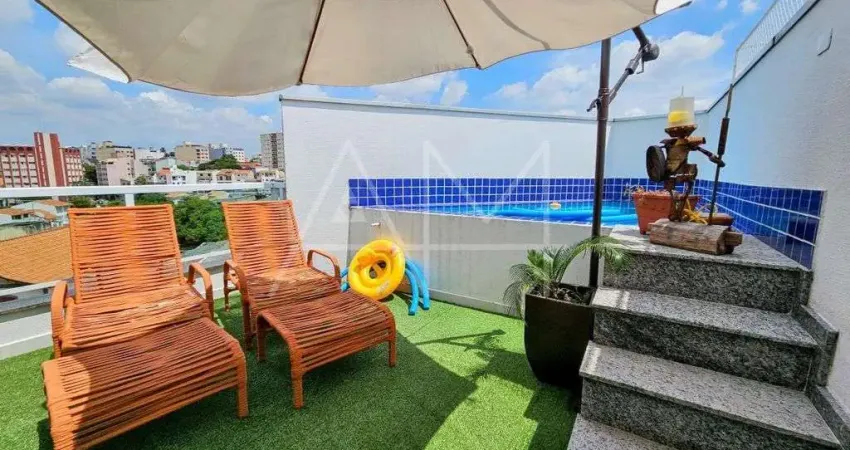 Cobertura com 2 quartos à venda na Rua Jaguarão, 506, Campestre, Santo André