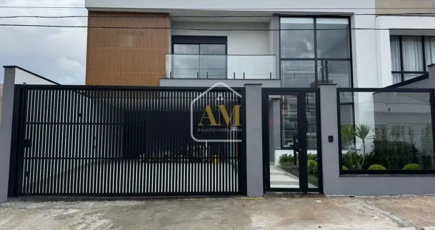 Sobrado novo contemporâneo alto padrão 275m, 3 súites parque dos pássaros