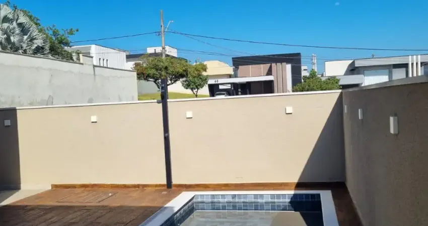 Casa nova nunca habitada com 03 dormitórios sendo 01 suíte com área gourmet e piscina