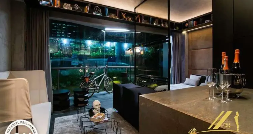 VN Millenium Faria Lima, Studio 42,17m2 de alto luxo, com 1 vaga de garagem. Total infraestrutura de lazer numa das melhores localizações de São Paulo