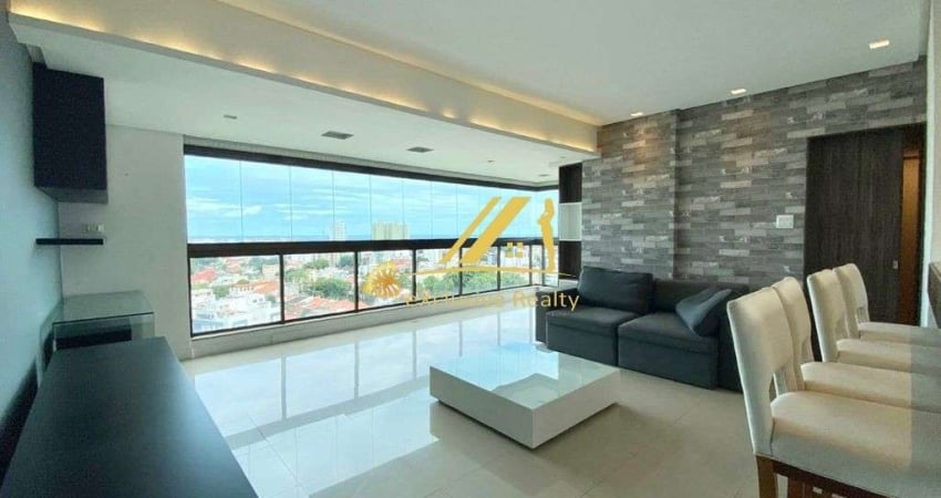 Aluguel de quarto e sala no Horto Florestal. 62m2. Uno. Finamente decorado e mobiliado. Sala ampliada. 2 vagas de garagem. Super ventilado.