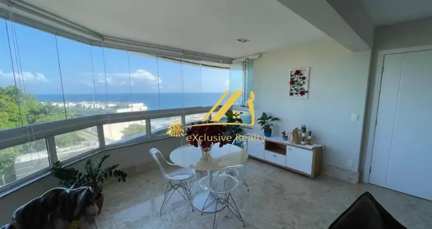 Apartamento 4 suítes vista Mar, Mansão Luchino Visconti. Apenas 1 por andar. Morro do Gato. Vista mar. 3 vagas de garagem. Suíte Master com closet e h