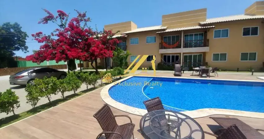Apartamento charmoso em Guarajuba, Garden (térreo), no Condomínio Canoas 1. Porteira fechada 02 quartos, sendo uma suíte, 70 m2 01 vaga de garagem.